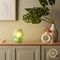 Next Glow Mushroom Lamp - Retro Funky Aesthetic LED Table Lamp, Dimmable E26 Socket Bulb